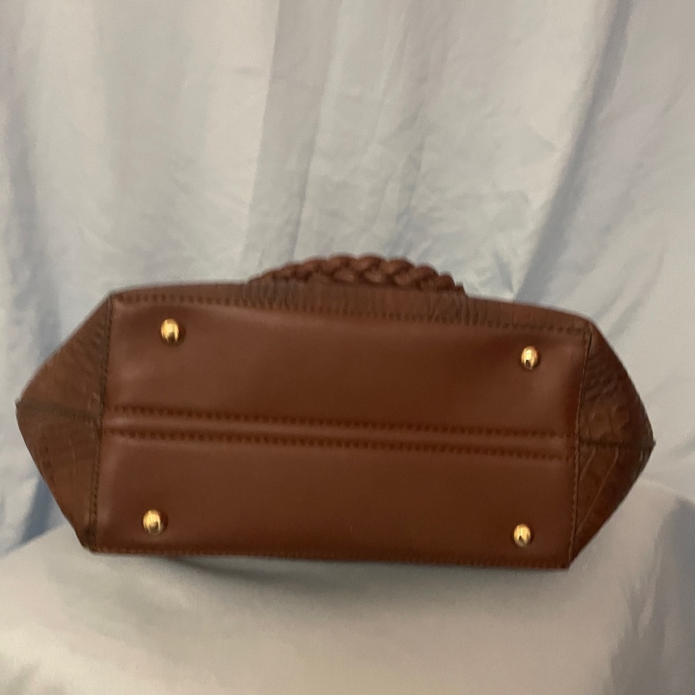 Michael Kors Tan Crocodile-Embossed Tote - Picture 6 of 9